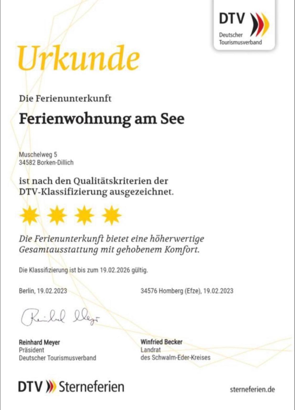 Ferienwohnung Am See Dillich - Ruhige Lage - Eigener Garten - Direkt Neben Einem Natursee Borken  Екстер'єр фото